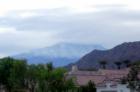 Snow on Mountains, La Quinta, CA