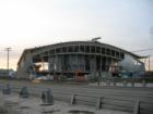 Olympic Speed Skating Oval construction in progress