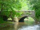 This bridge is on the National Register and is located in the heart of Parkton. It is the oldest double stone arch bridge in the country.