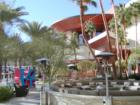 The pool and surrounding area at the Red Rock Resort in Summerlin are luxuriously landscaped.
