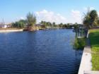 View Down a South Cape Coral Gulf Access Canal.