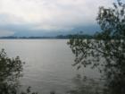Fraser River beside Chilliwack spring of 2007 when in danger of flooding