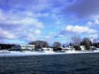 LaPointe under a blanket of snow in late November