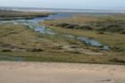 Guadalupe Beach facing north with view of marsh