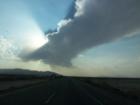 clouds breaking out