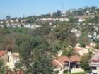 Views of the La Costa, Carlsbad neighborhood east of the golf course
