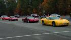 No community parade would be complete without the local Corvette club