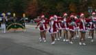 Here comes the Woodbridge Vikings Marching Band