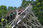 Dollywood roller coaster.
