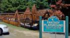 Fantasy Playground was built by volunteers.  It is located on Cotton Mill at Hedges Run