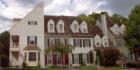 Mill Pond Village is a group of federal reproductions built by Fairfield Homes on Harbor Drive