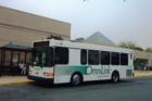 Omnilink is the local bus service that operates within Prince William County.  This bus is prepared to start its' route at Chinn Aquatics in Lake Ridge