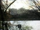 Looking across the Potomac River from Georgetown's waterfront to Roslyn, Virginia