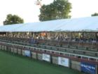 Seating stands at Equestrian center fields Wellington Florida