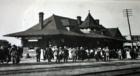 This circa 1920's picture hangs in the Manassas Railroad Museum - photography is allowed