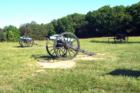 I took this photo of Civil War artillery pieces at Manassas Battlefield Park