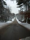 Looking north on Hart Street from Donald Rd