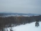 Overcast wintry scene