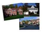 A group of typical Westridge homes