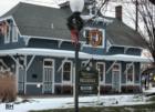 Downtown Hillsdale Train Station  in the Holiday Season