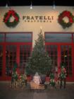 Fratelli Trattoria Ridgewood New Jersey, Decorated for Christmas, Ridgewood Avenue Ridgewood NJ