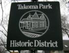 Much of both the residential and commercial sections of Takoma Park for an Historic District.