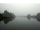 Foggy morning on Duck Lake