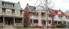 These three homes were built as a family compound in about 1915.  This was a far north as 16th Street went at the time.