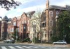 Northwest side of Logan Circle is a mix of townhouses, many broken up into condo units.
