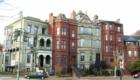 The second house from the left was one of my first listings.  It had Realtor eating dog, and I learned a lot.  It's near the corner of Logan Circle and P Street.