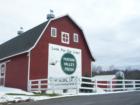 Banner at Sim-Kno Farm about local produce
      Red Hook, NY 