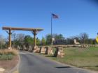 Entry to the Hyatt Regency Lost Pines Resort in the Lost Pines area of Cedar Creek, Bastrop County, Texas