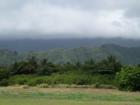 Lush Mountains from Kaaawa Beach Park