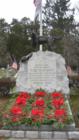 The famous Hartsdale Canine Cemetary founded by Dr. Samuel Johnson a New York City veterinarian.  It is the first and most famous pet cemetery in the United States. The famous monument to dogs that served our country during World War I.