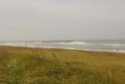 Looking at the North Jetty wall