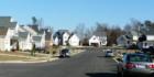 A typical street scene in The Oaklands on Hoadly Road