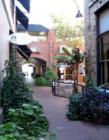 One of many courtyard eateries in historic Old Towne Orange. Photo by Lynda Eisenmann
