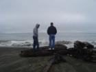 brothers enjoying the view