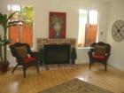 3 bedroom, one-story floor plan living room