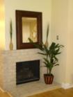 Painted fireplace - Diablo Creek
