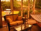 My screened in porch at Colonial Charters