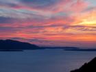 Sunset view from Blanchard Mountain