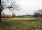 This is the putting green at the 9-hole golf course at the Armed Services Retirement Home