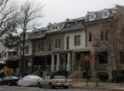 These row houses, on Rock Creek Church Road, are typical of the architecture found throughout the Petworth community.  They overlook the Armed Forces Retirement Home campus.