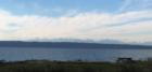 View of the Olympic Mountains from the State Park.