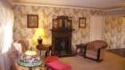 French Country, but a Brass Victortorian Fireplace, The Top Mirror comes off, Please note the brass angel