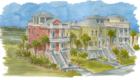 Artists rendition of the Single Family Detached condominiums to be built within the Kings Flats community.