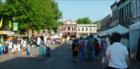  The crowd gathering in Abbeville for the spring festival