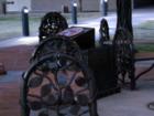 Metal Bench Work at Memorial Of The Az
