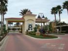 Entrance to Emerald Island Resort